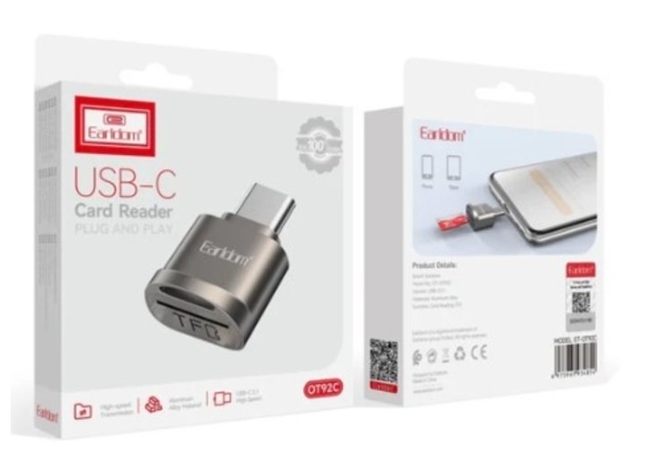 Adaptador de Carto SD-Micro SD paraType-C