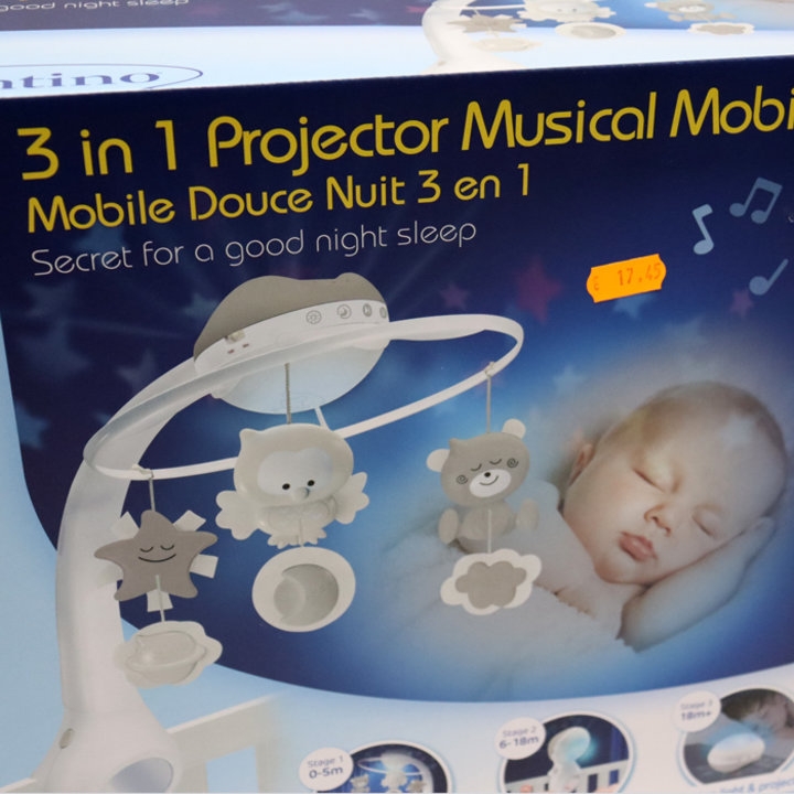 3 em 1 Projetor Musical