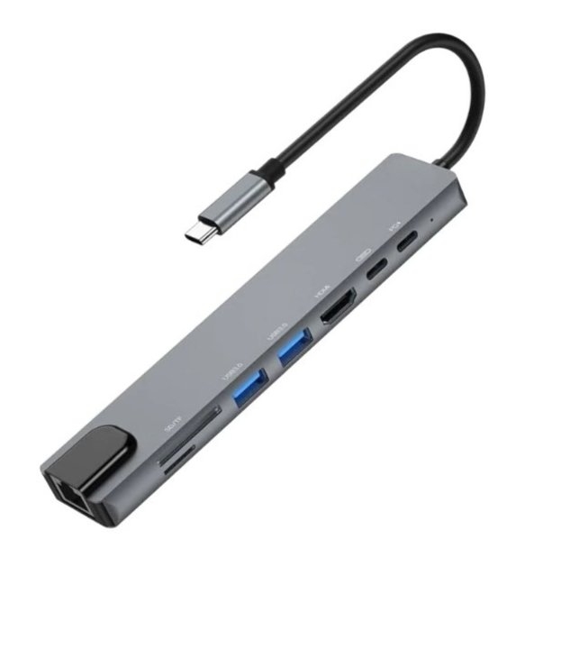 Adaptador type C 8 em 1